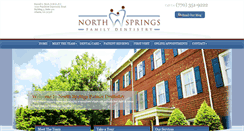 Desktop Screenshot of northspringsfamilydentistry.com